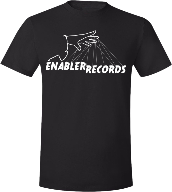 Enabler Records Logo T-Shirt (Black)